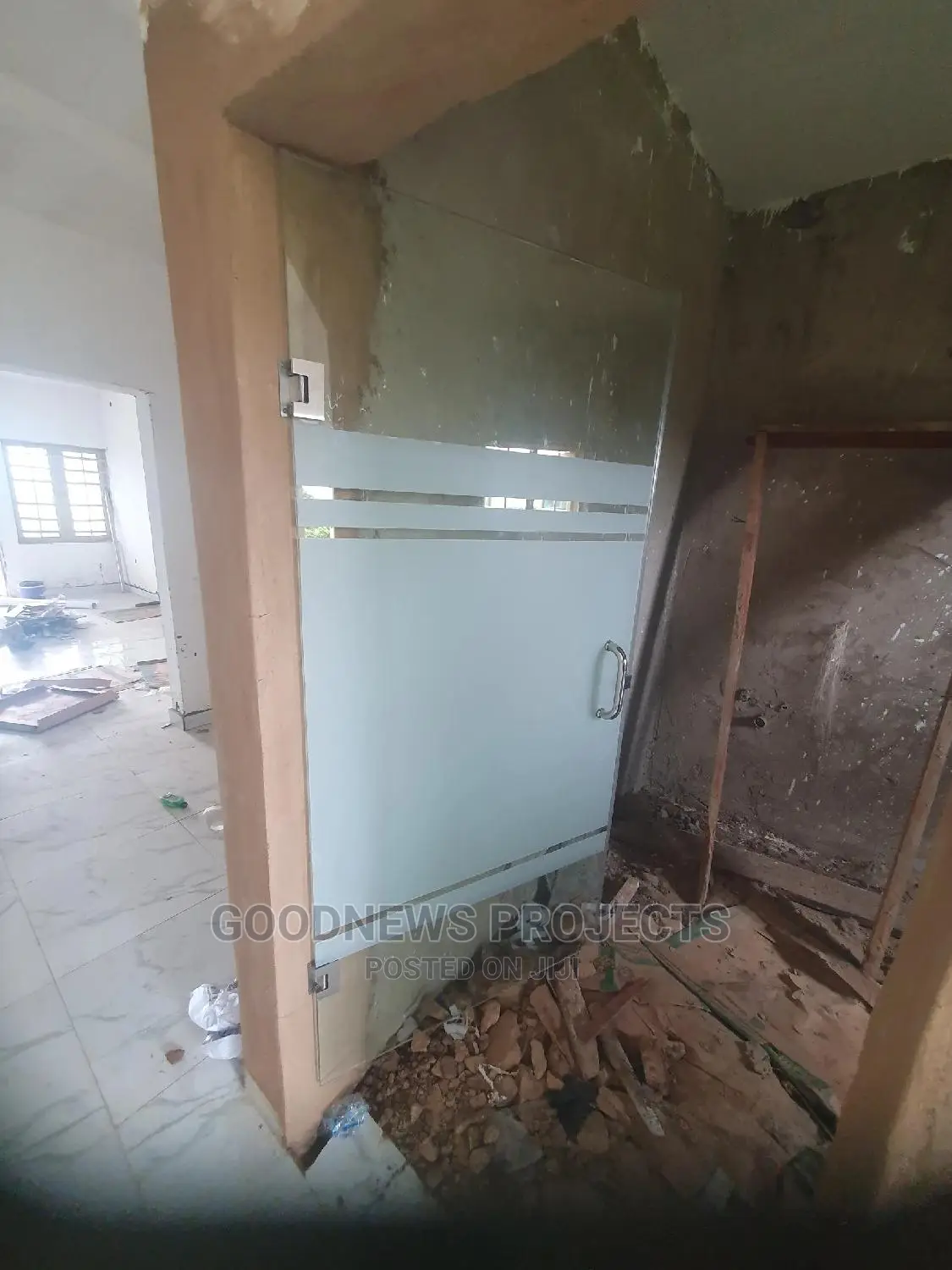 Designed Toilet Door
