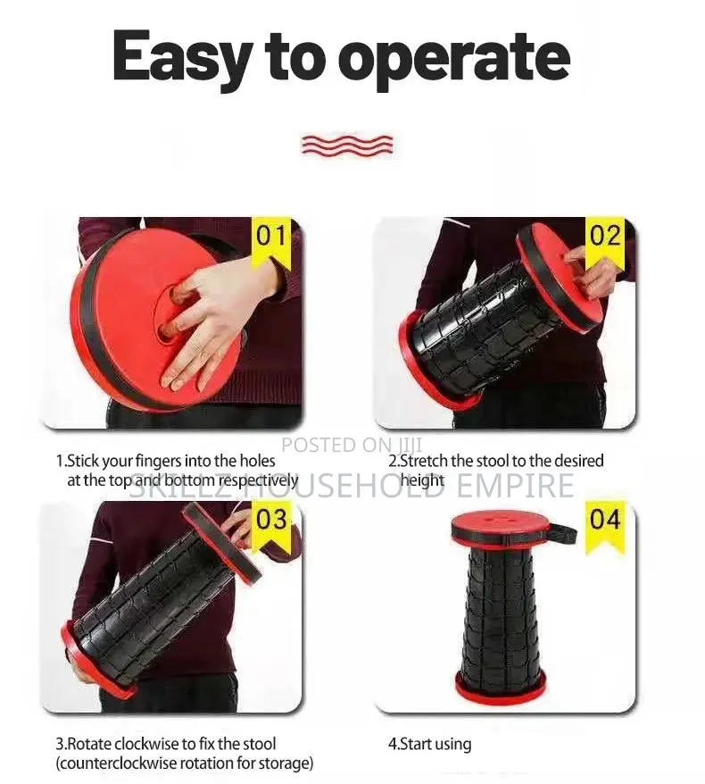 Collapsible Stool