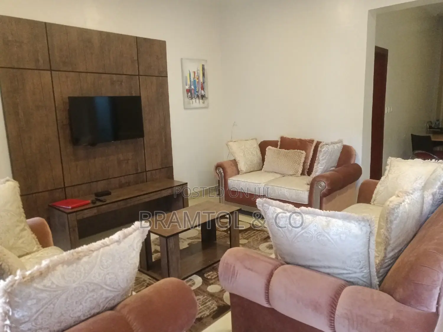 Furnished 2bdrm Block of Flats in Wuse 2 for rent