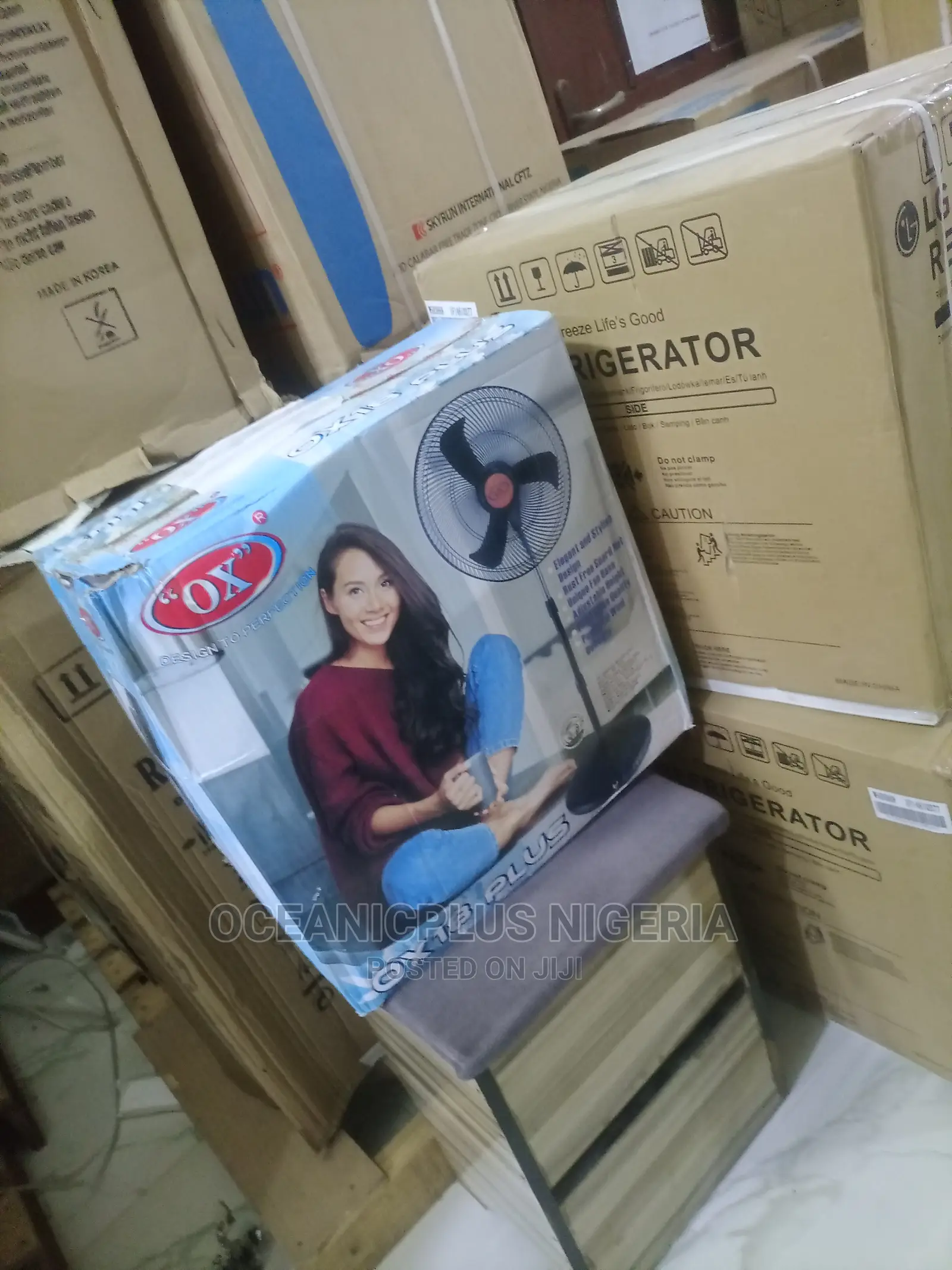 Top Selling Ox18 Inches Nonrechargeable Standing Fan