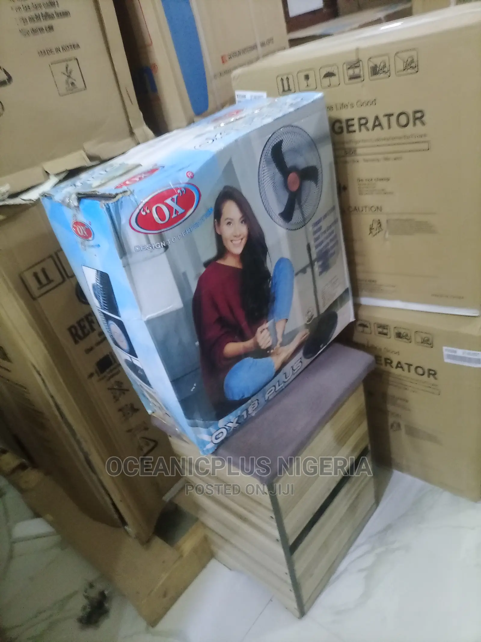 Top Selling Ox18 Inches Nonrechargeable Standing Fan