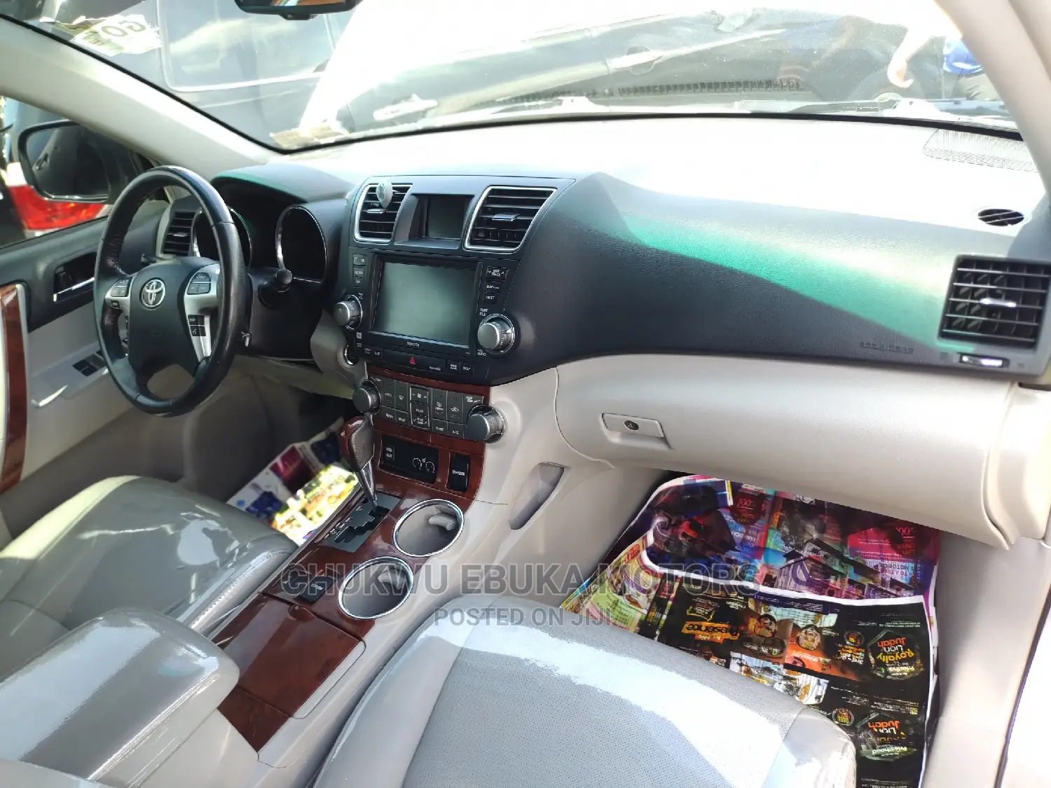 Toyota Highlander Limited 2012 Silver