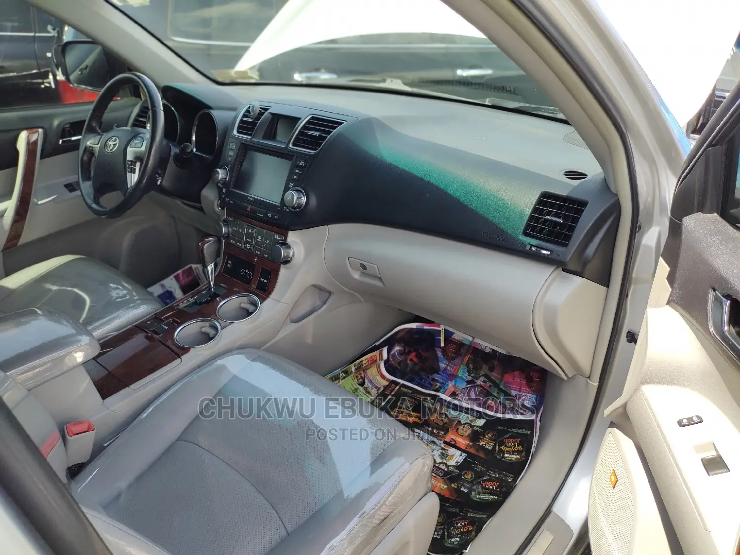 Toyota Highlander Limited 2012 Silver