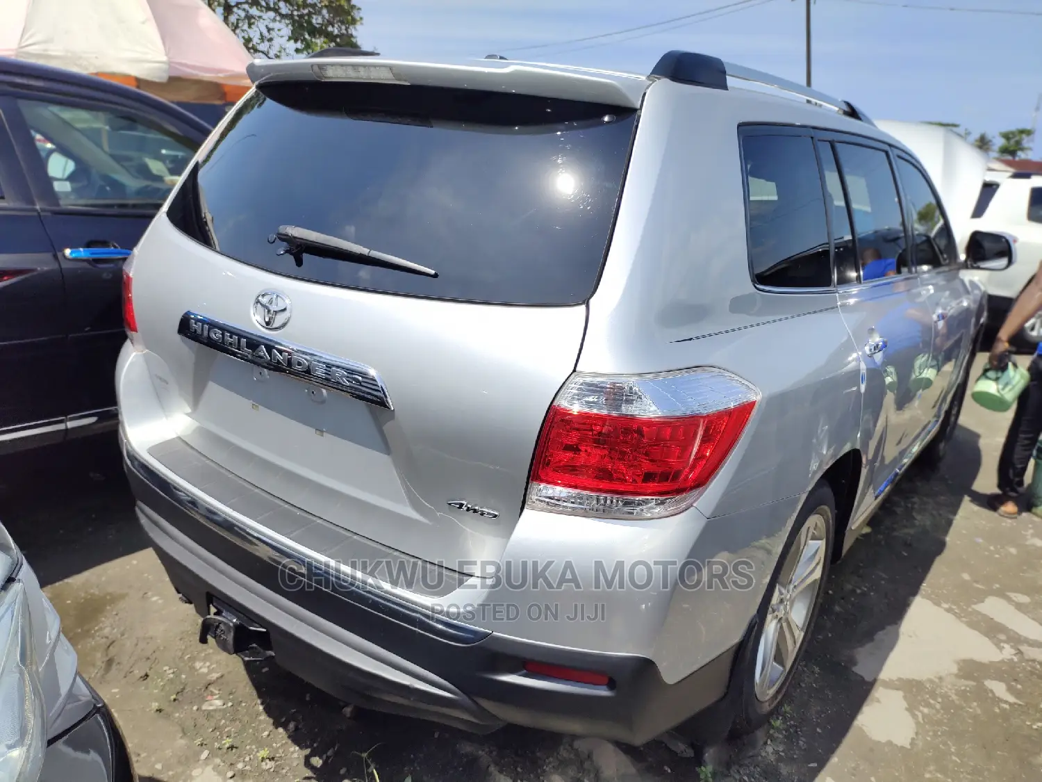 Toyota Highlander Limited 2012 Silver