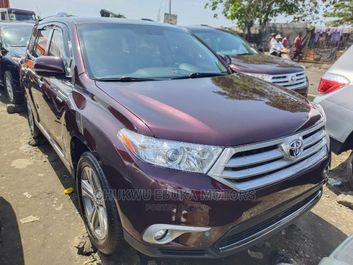 Toyota Highlander Limited 3.5l 4WD 2013 Brown