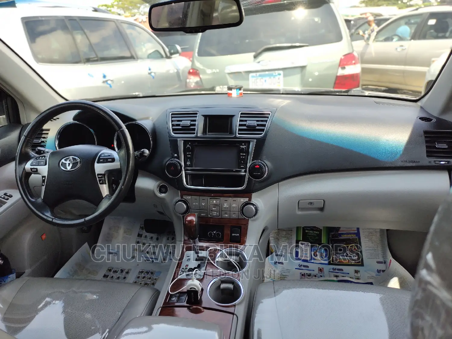 Toyota Highlander Limited 3.5l 4WD 2013 Brown