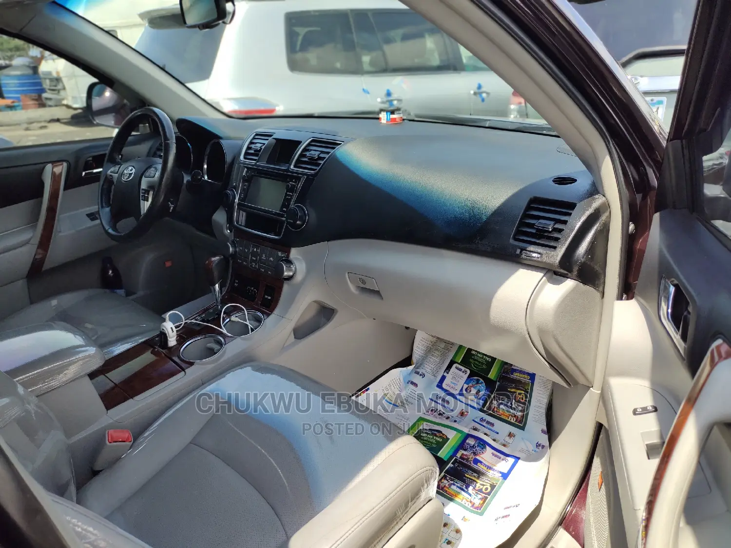 Toyota Highlander Limited 3.5l 4WD 2013 Brown