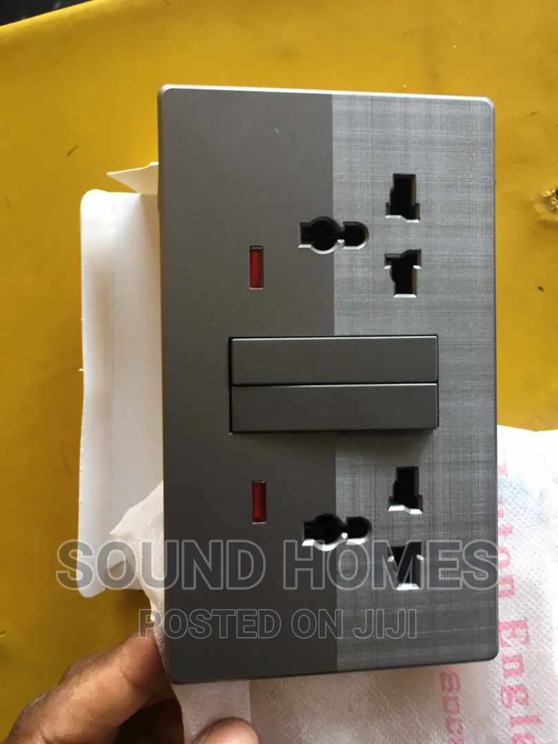Double Color Designer Wall Switches and Sockets