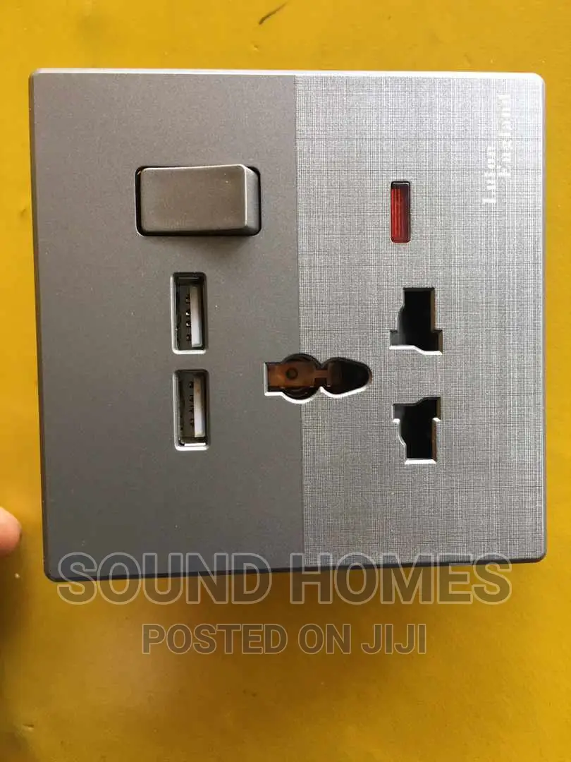 Double Color Designer Wall Switches and Sockets