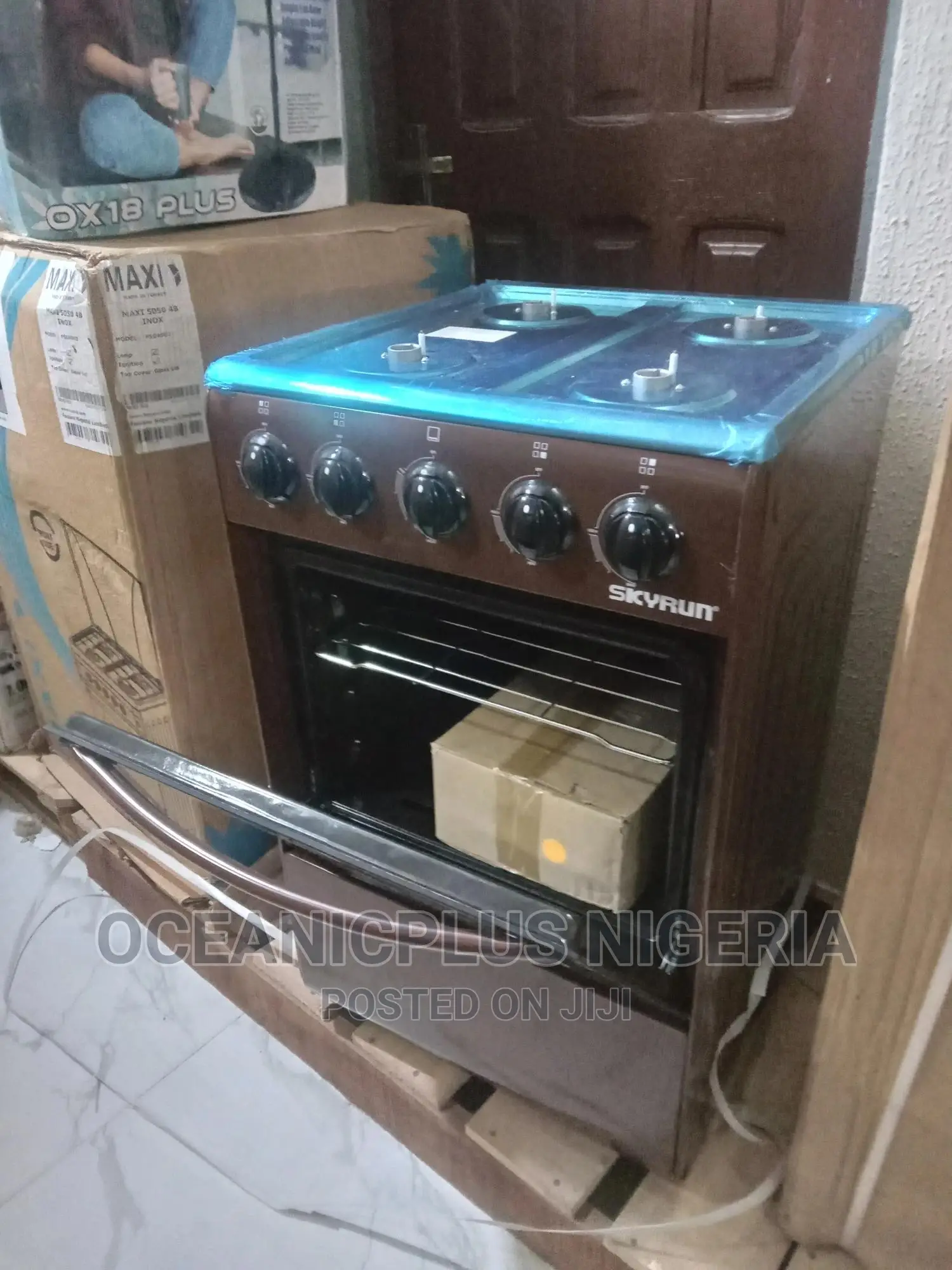 Durable Skyrun 4 Gas Cooker With Oven