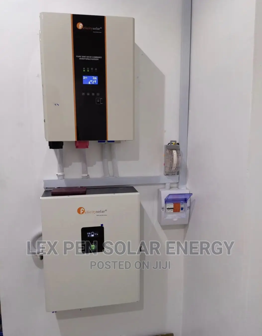 10kwh 200ah Felicity Lithium Battery and 7.5kva Inverter
