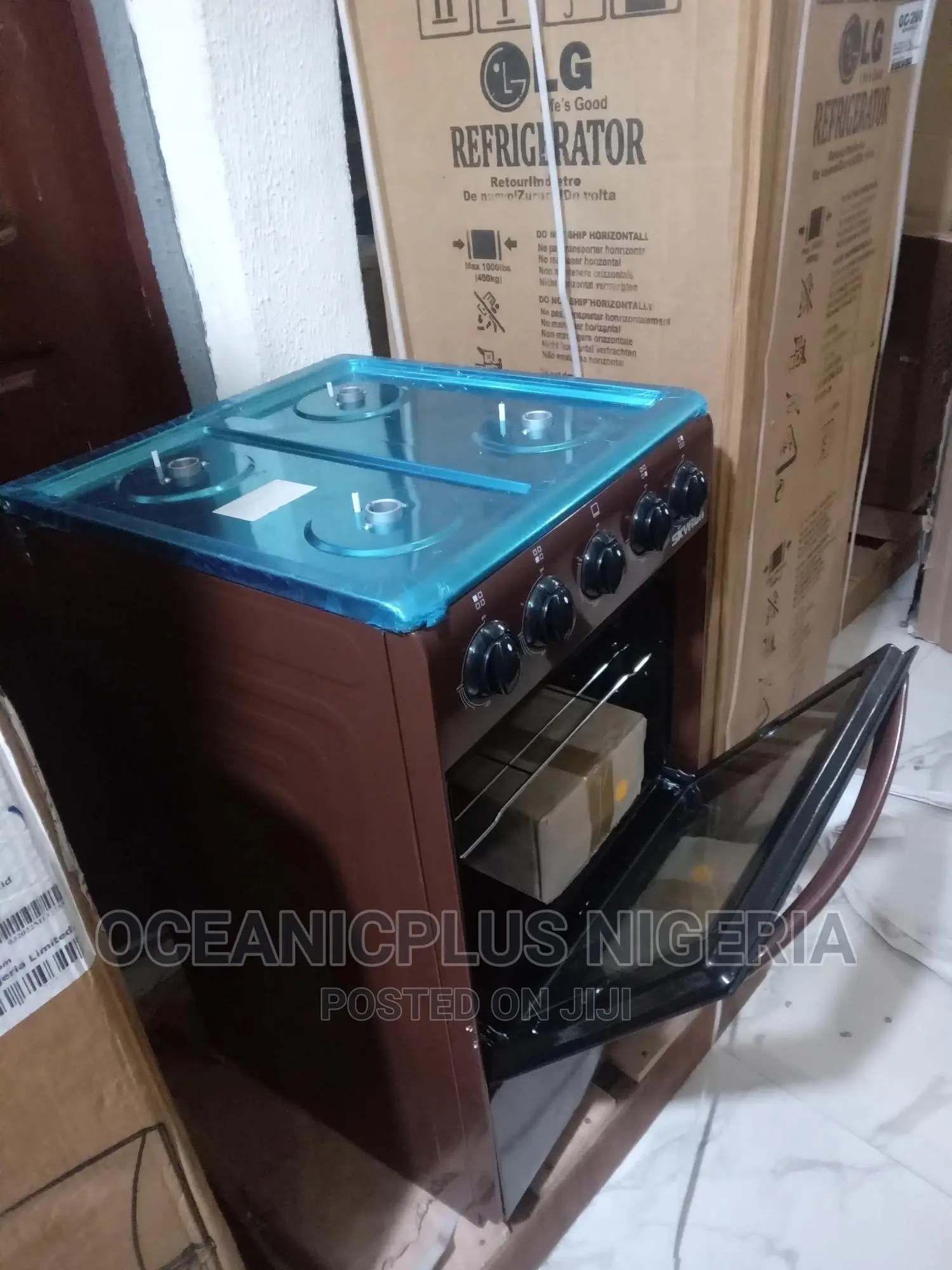 Very Strong Skyrun 4 Gas Cooker With ''Oven''