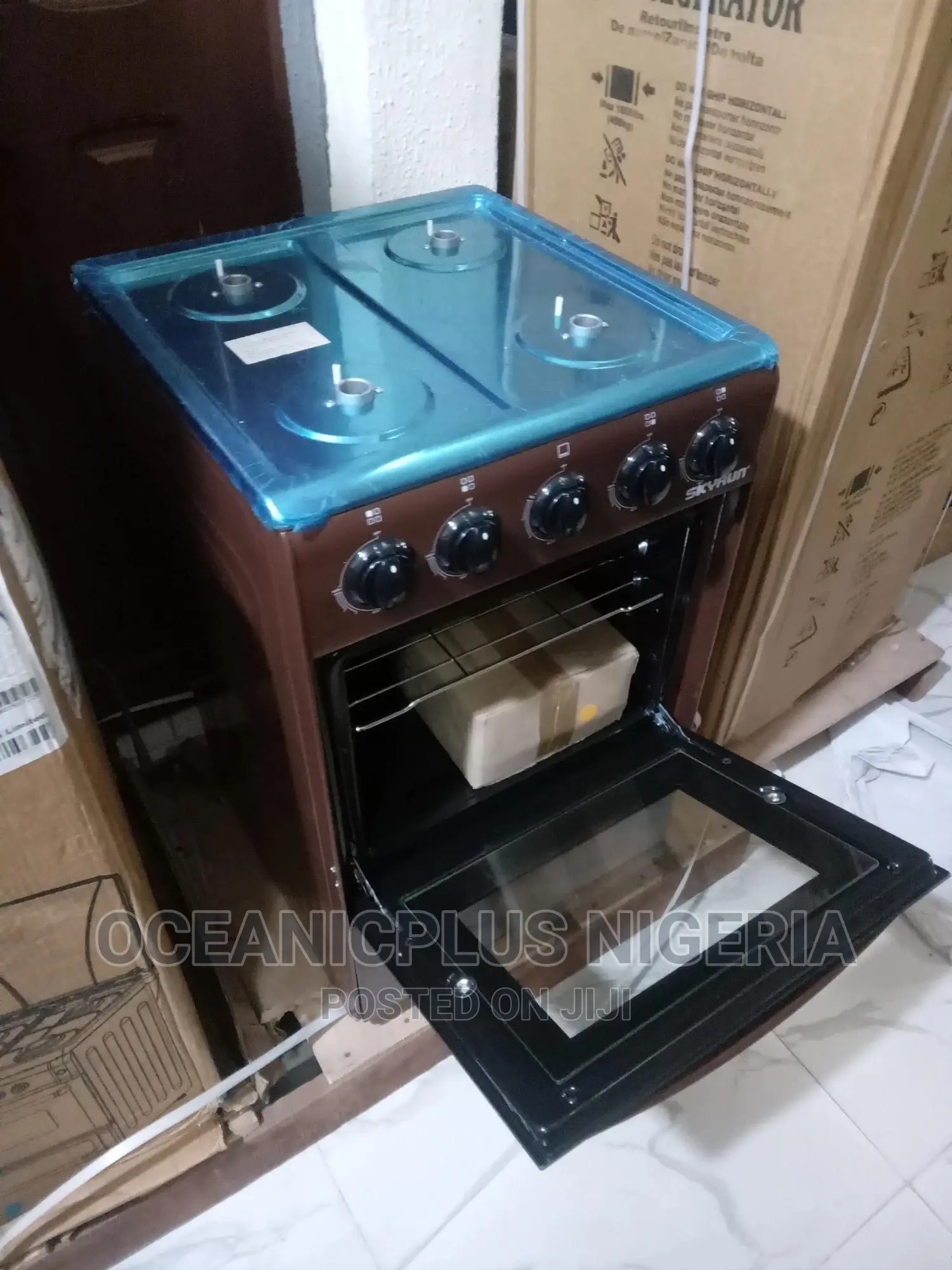 Top Burnner Skyrun 4 Gas Cooker With [Oven]
