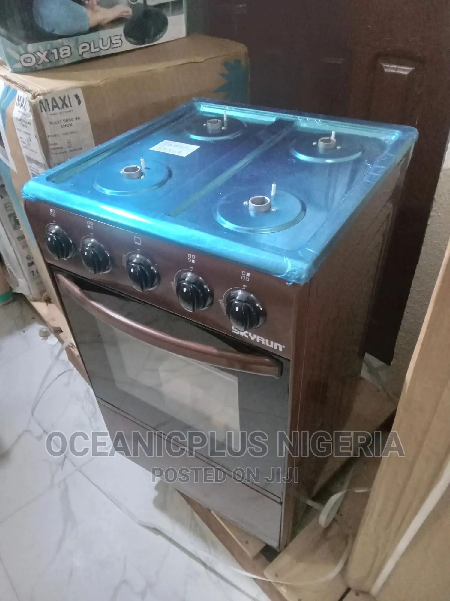Luxery Skyrun 4 Gas Cooker With Oven
