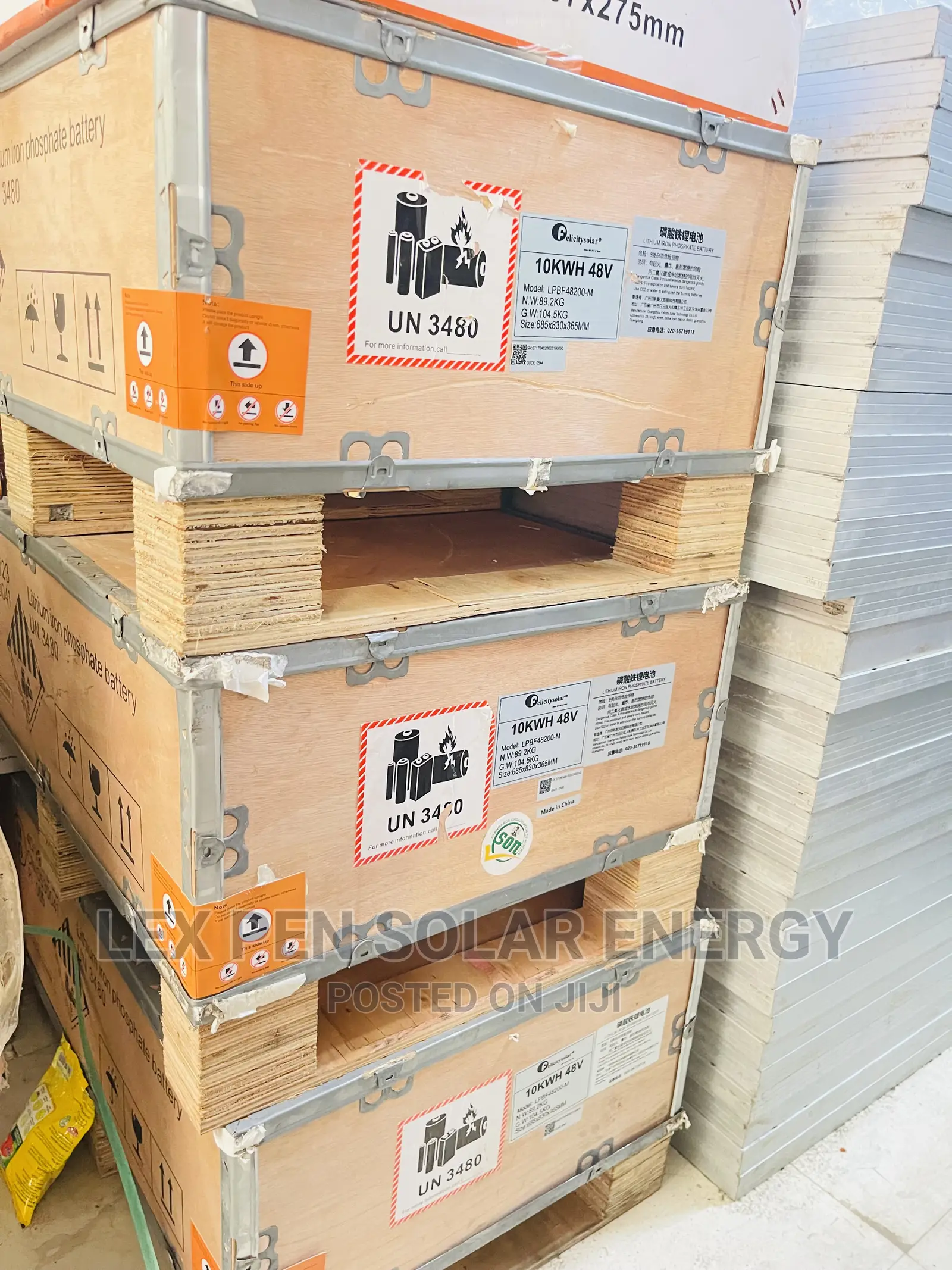 10kwh 48v 200ah Felicity Lithium Ion Battery Available