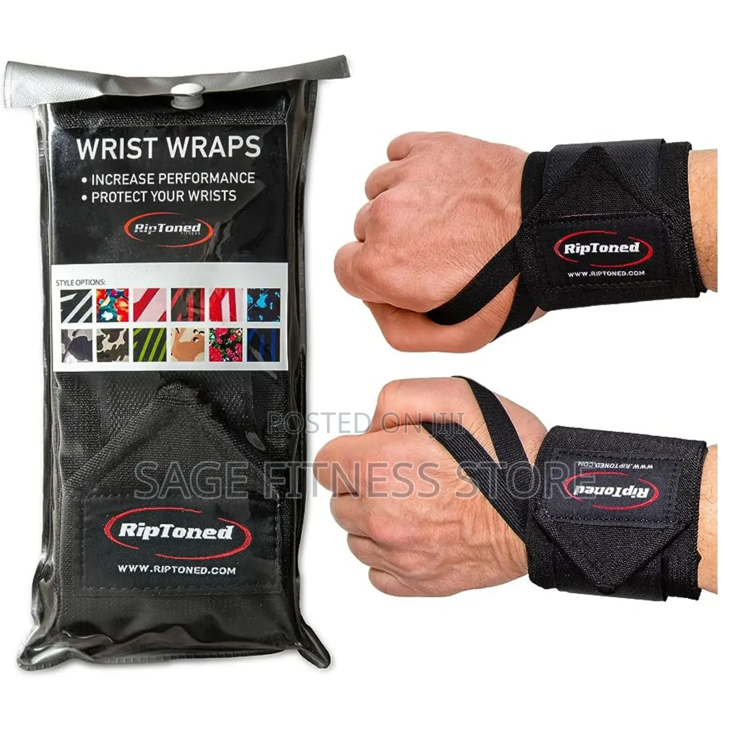 Wrist Support for Weight and Powerlifting(A Pair)