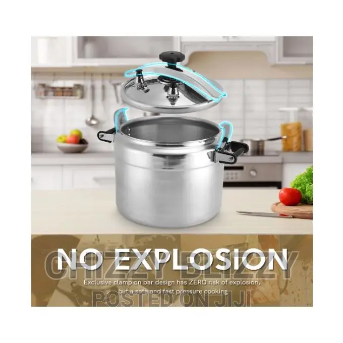 Tornado15 Liters Pressure Cooker (Pot) - Aluminium