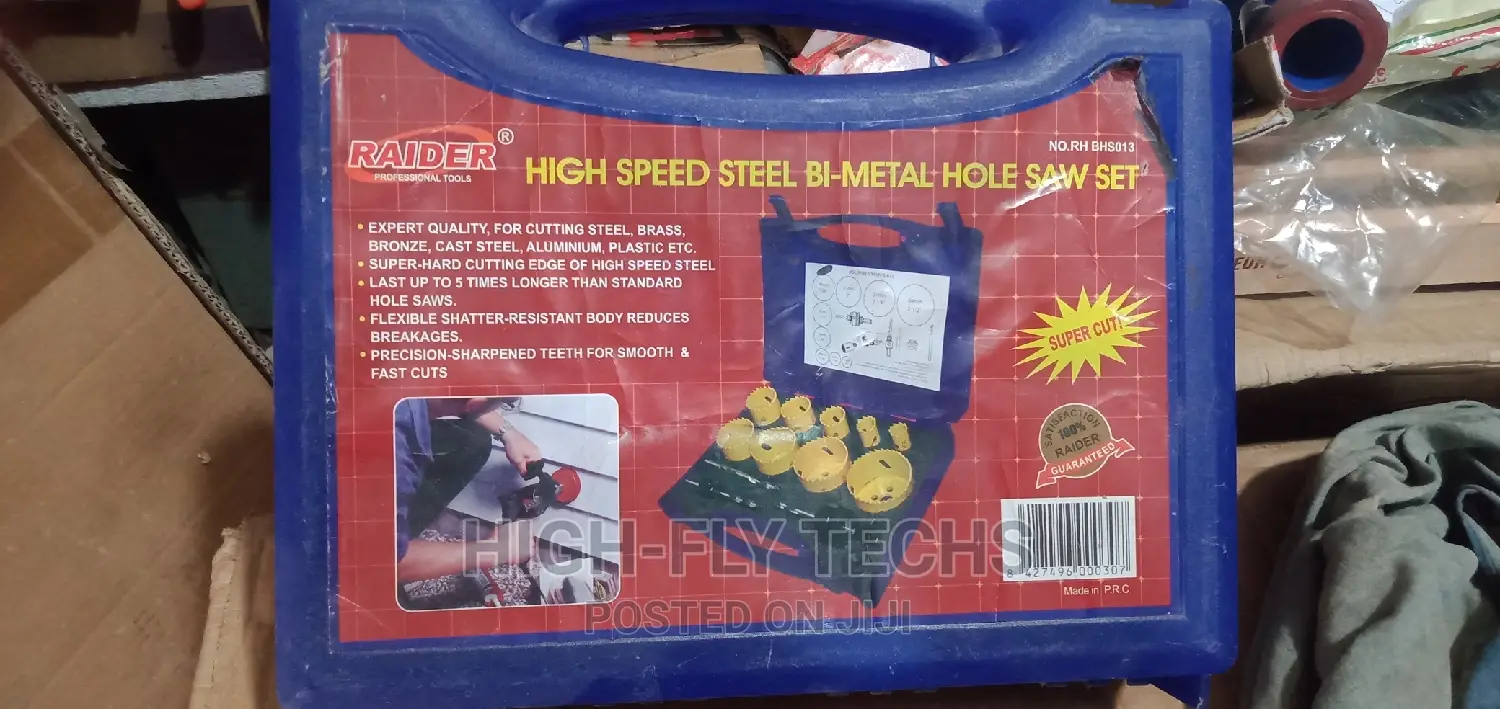 Raider's High Speed Steel Bi-Metal Hole Saw