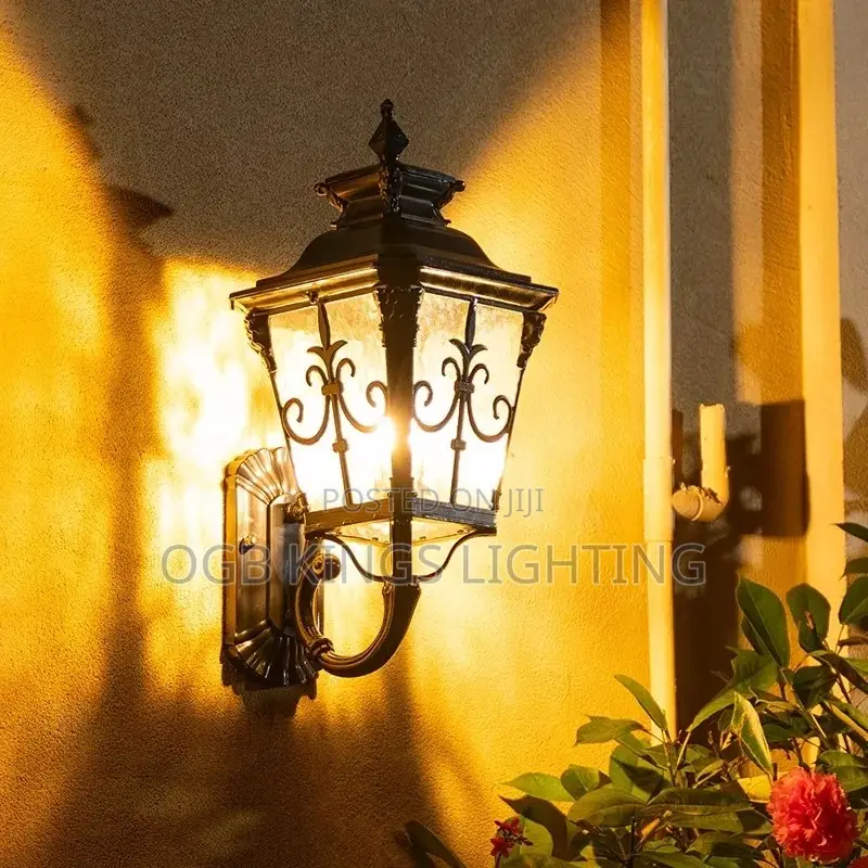 European Retro Exterior Outdoor Wall Lamp Waterproof