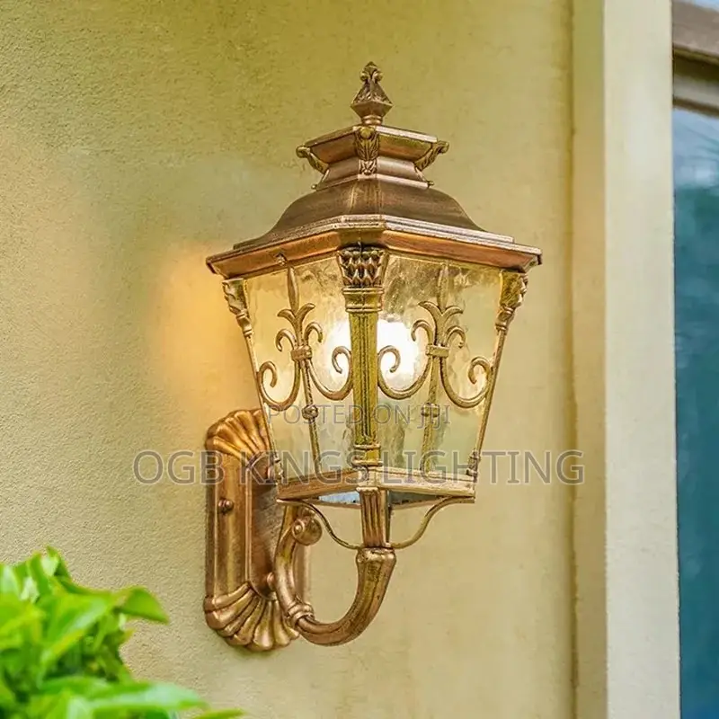 European Retro Exterior Outdoor Wall Lamp Waterproof