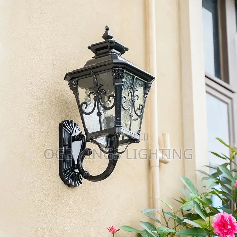 European Retro Exterior Outdoor Wall Lamp Waterproof