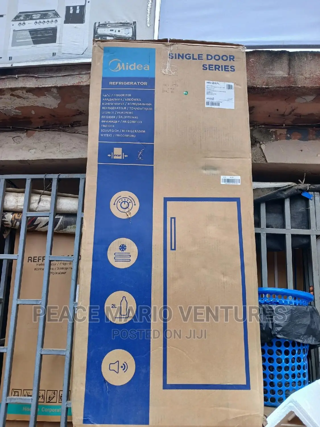 Midea Quality Single Door Refrigerator 173l/2years Warranty