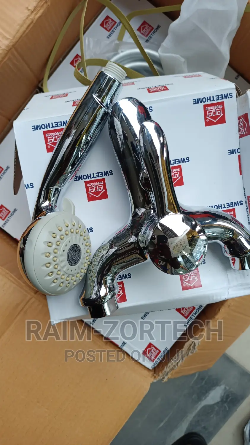 Sweet Home Bath Mixer With Telephone Shower