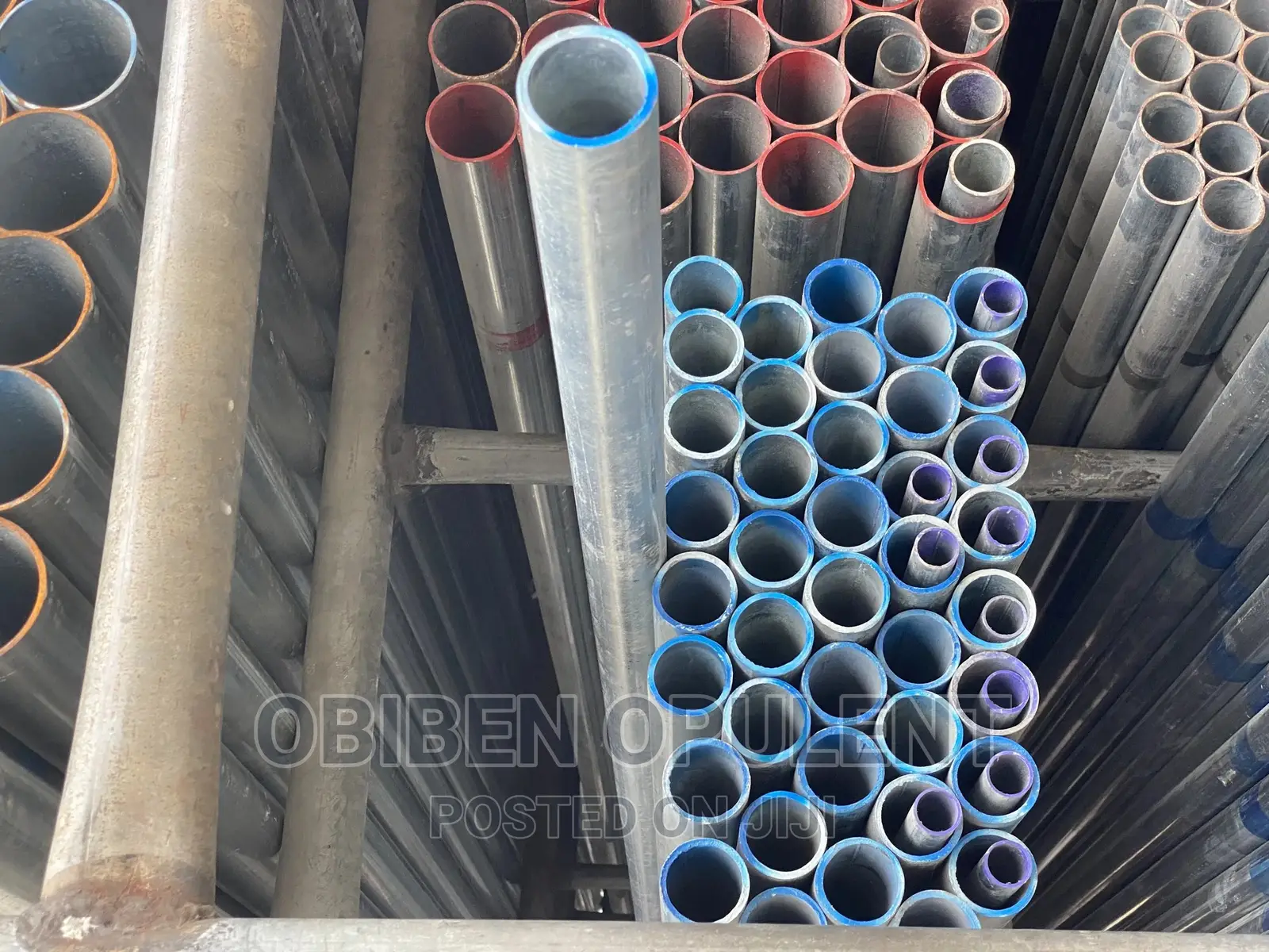Hot Deep 1”1/2 Complete 3mm Original Galvanized Steel Pipe