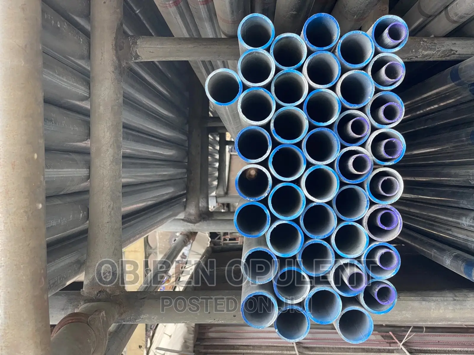 Hot Deep 1”1/2 Complete 3mm Original Galvanized Steel Pipe