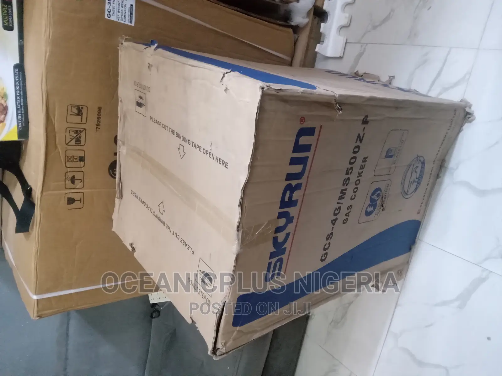 Original Skyrun 4 Gas Burner With Oven