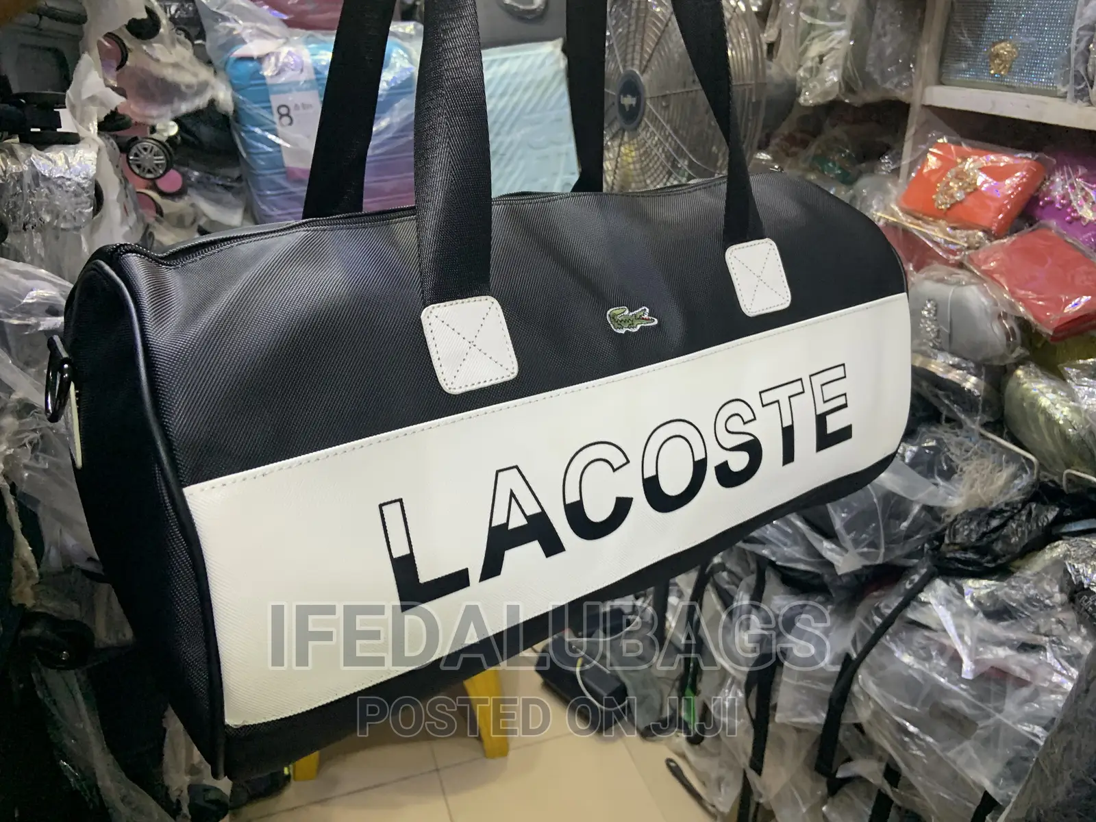 Quality Lacoste Duffel Travel Bag