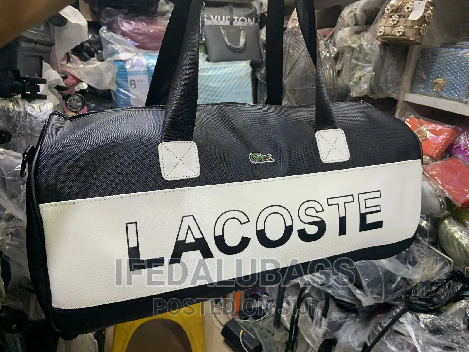 Quality Lacoste Duffel Travel Bag