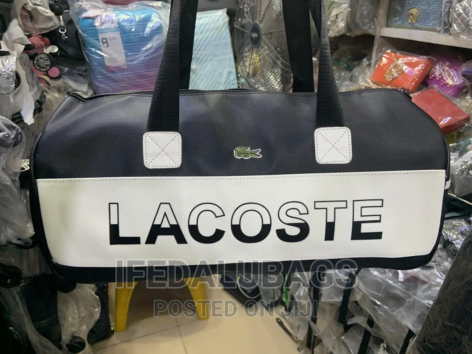 Quality Lacoste Duffel Travel Bag