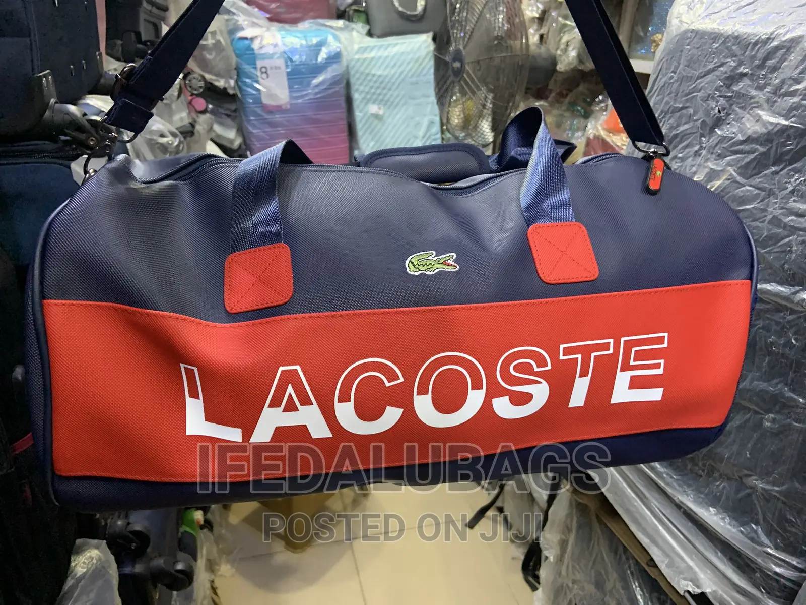 Quality Lacoste Duffel Travel Bag