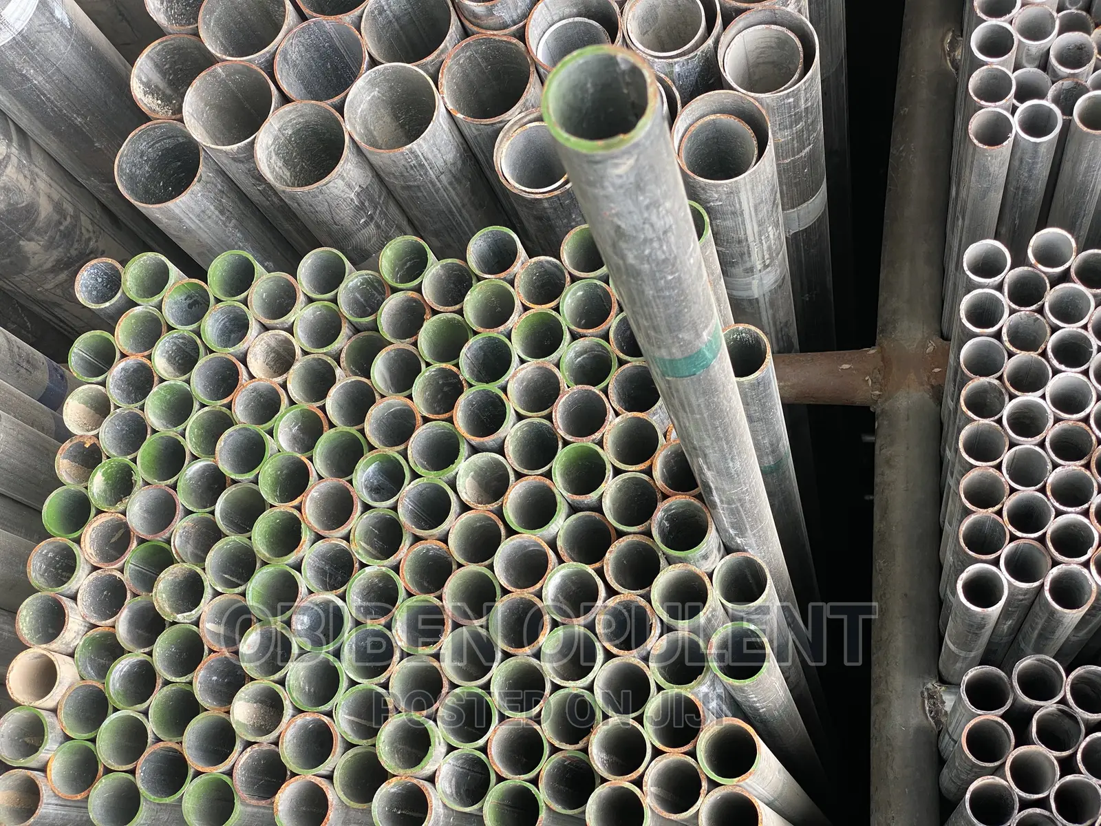 1”1/4 Complete 3mm Thick Galvanized Steel Pipe