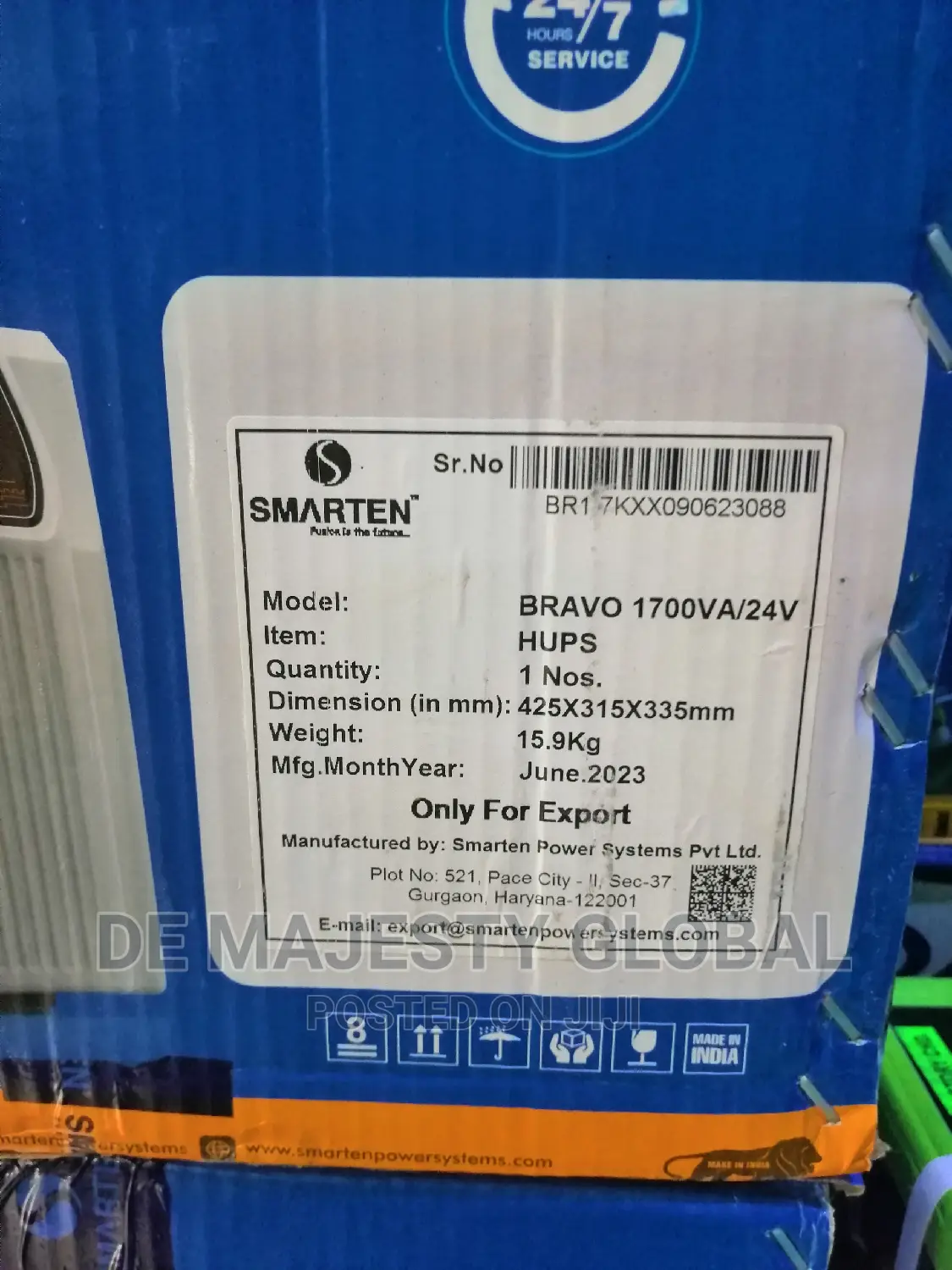 1.7kva 24v Smarten Pure Sine Wave Inverter