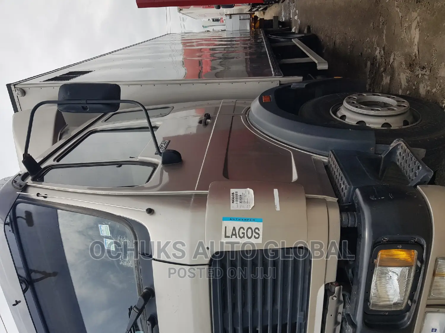 M/Benz Truck Container Body 1625 10bolits