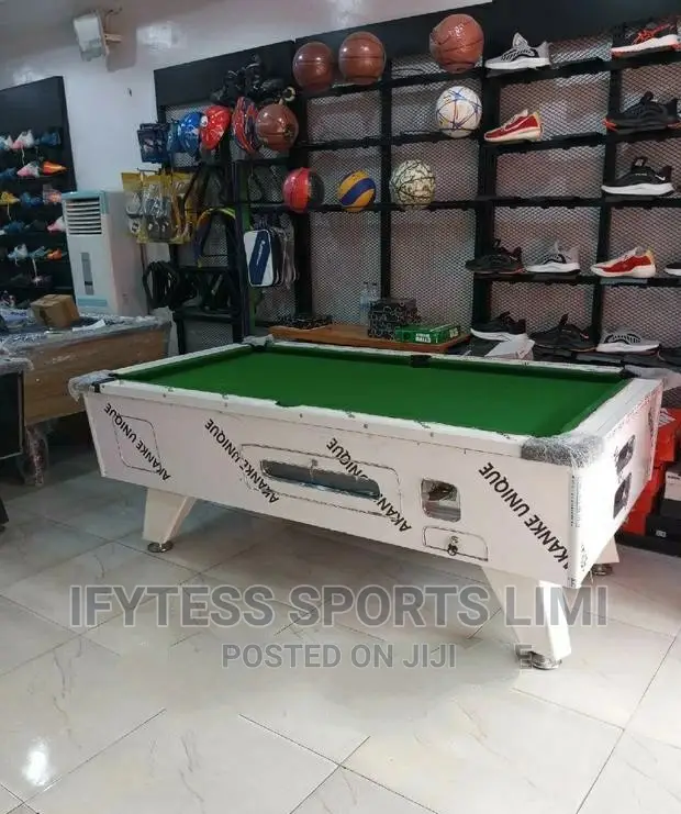 Gloss Marble and Coin Snooker Table