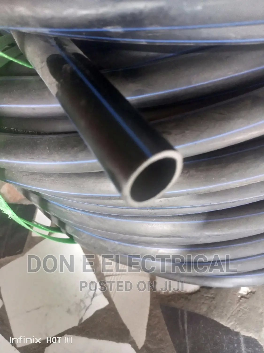 32mm Heavy Duty100meters Ebonite Tube