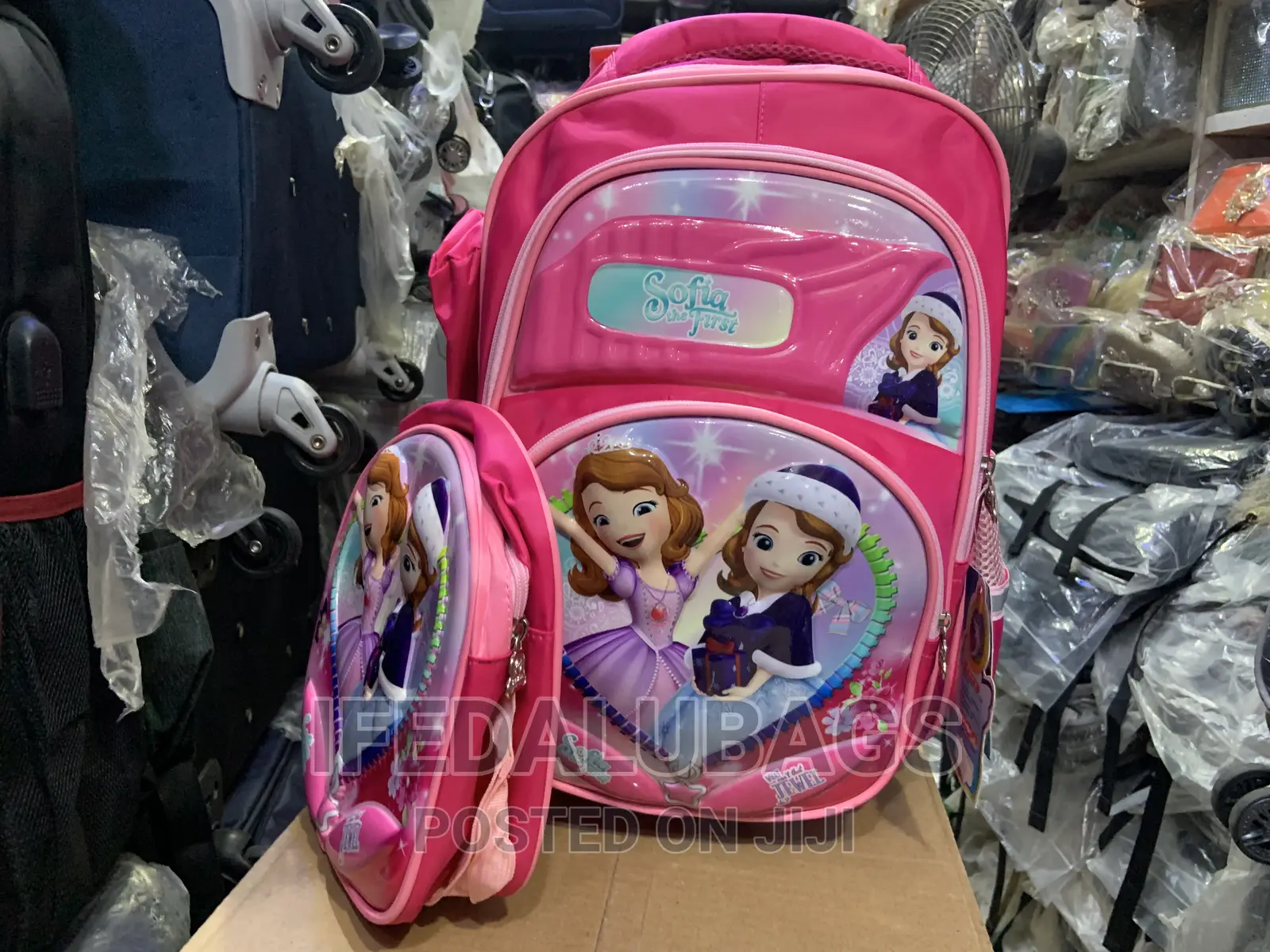 3n1 Kids Cartoon Character Kids School Bag