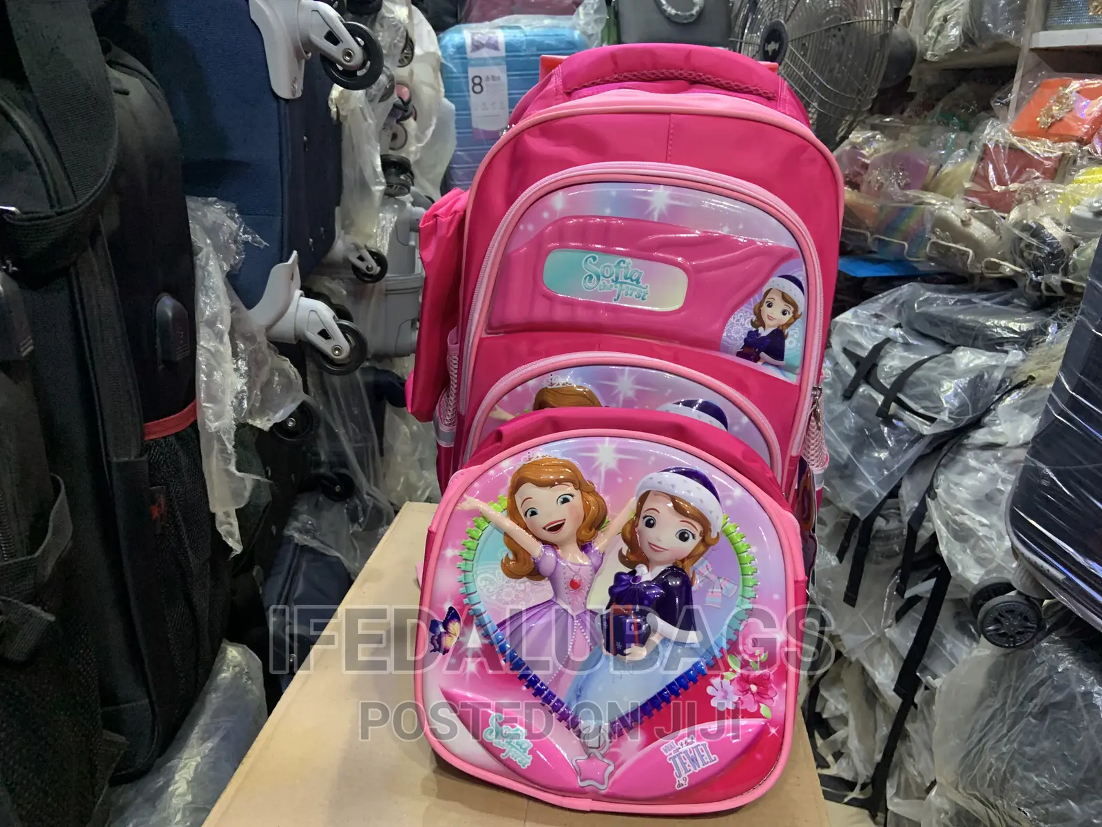 3n1 Kids Cartoon Character Kids School Bag