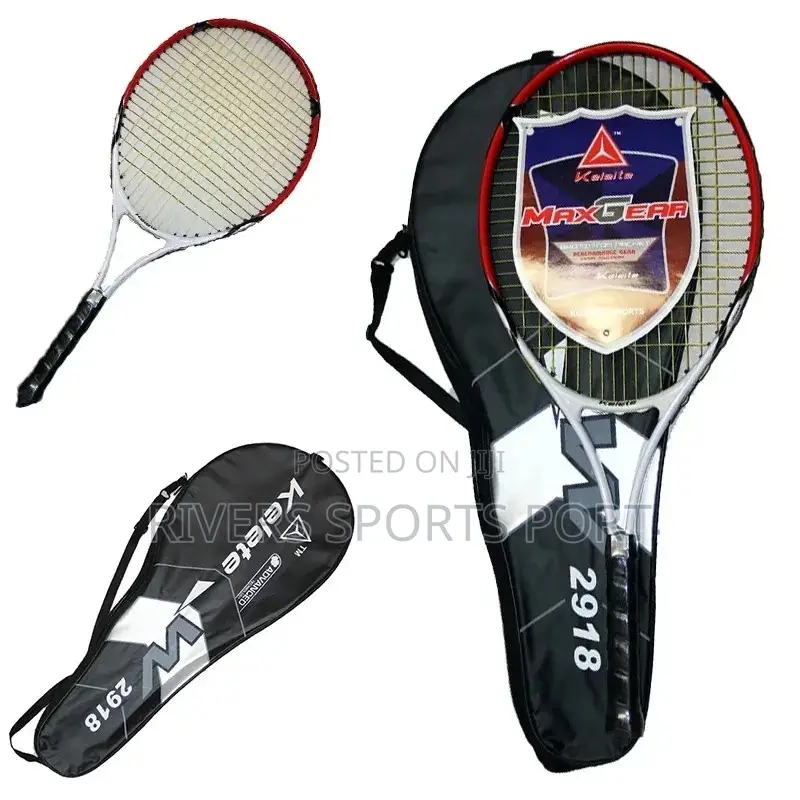 Kelete Maxgear Carbon Fiber Lawn Tennis Racket/Bat With Bag