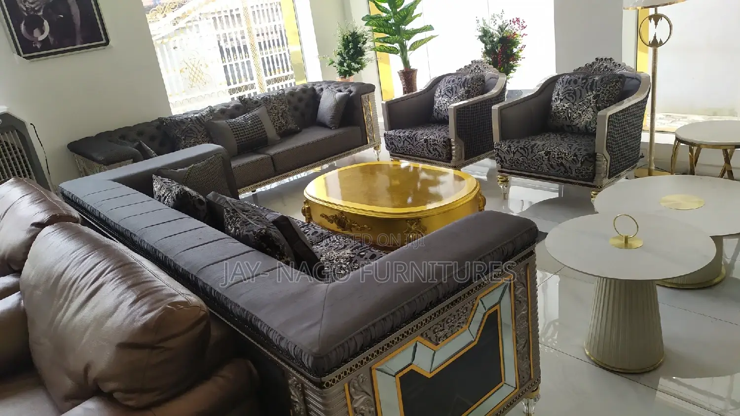 Your Highly Rated Classic Standard Turkey 8 Seater Sofa Chai
