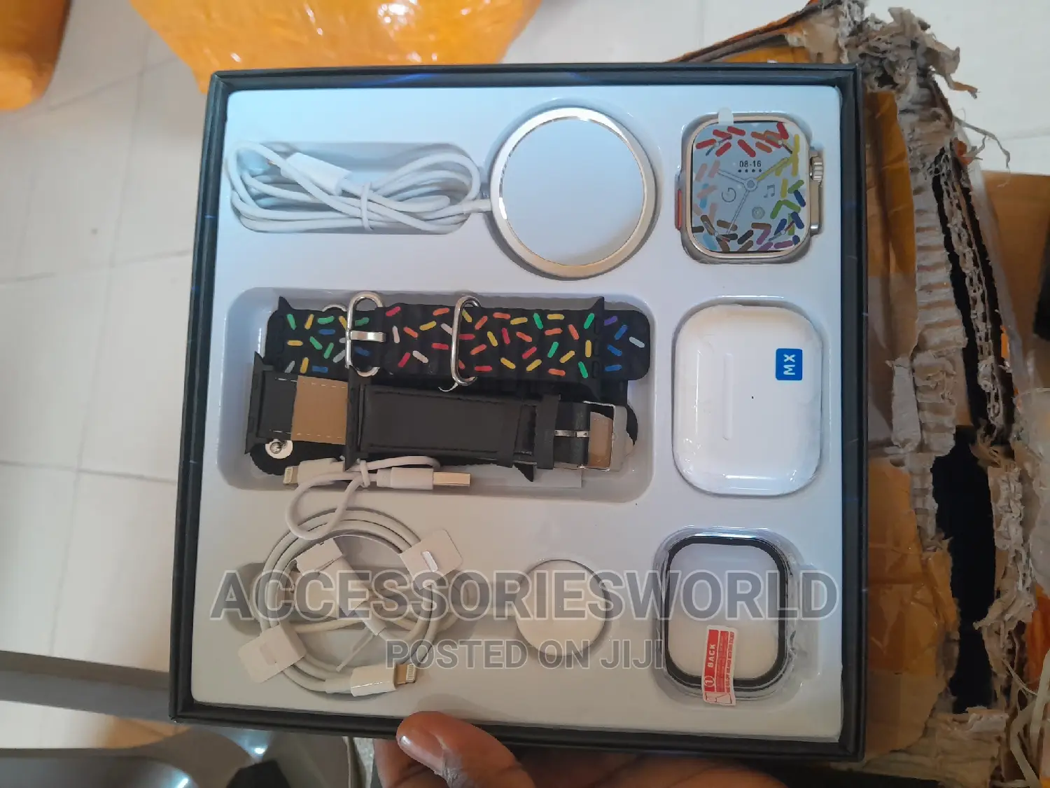ULTRA N+1 Smartwatch Wireless Charging +Straps +Airpods