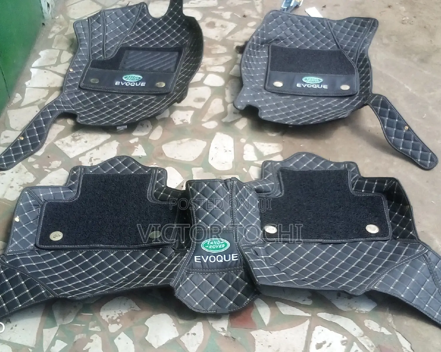 Quality Leather Footmat for Range Rover EVOQUE