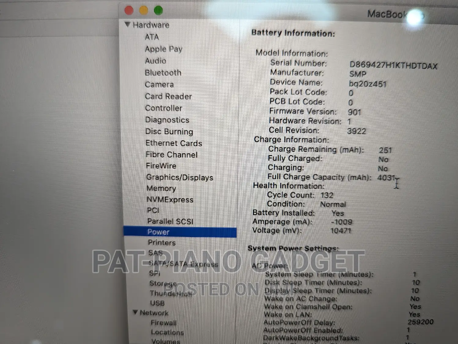 Laptop Apple MacBook Pro 2017 16GB Intel Core I7 SSD 512GB