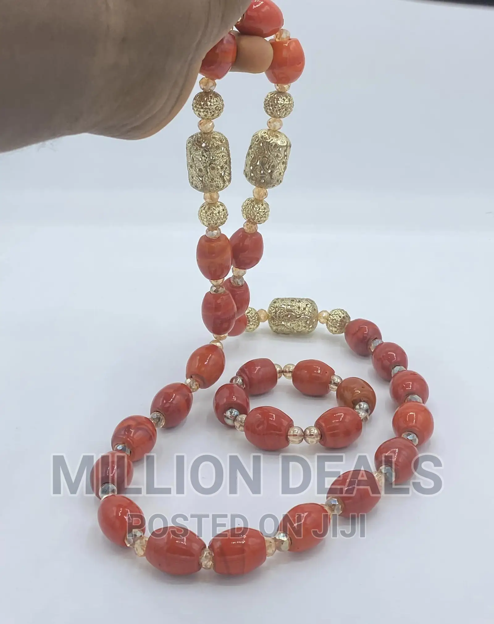 Women's Unique Royalty 2 Pieces Bead Necklace