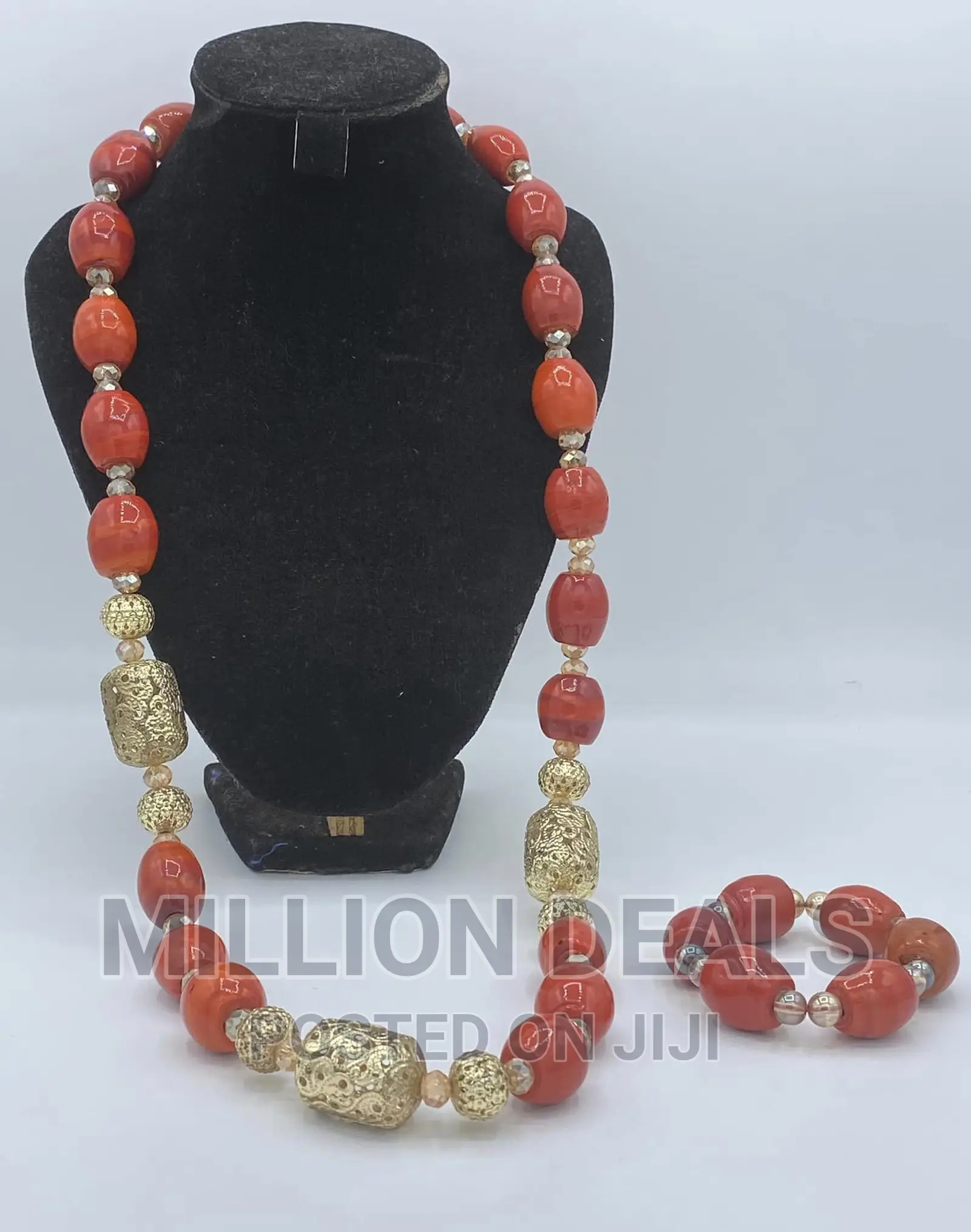 Women's Unique Royalty 2 Pieces Bead Necklace