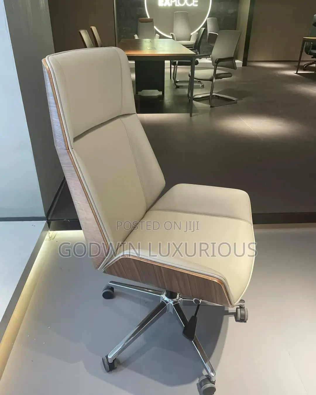 Executive Wooden Back Chair