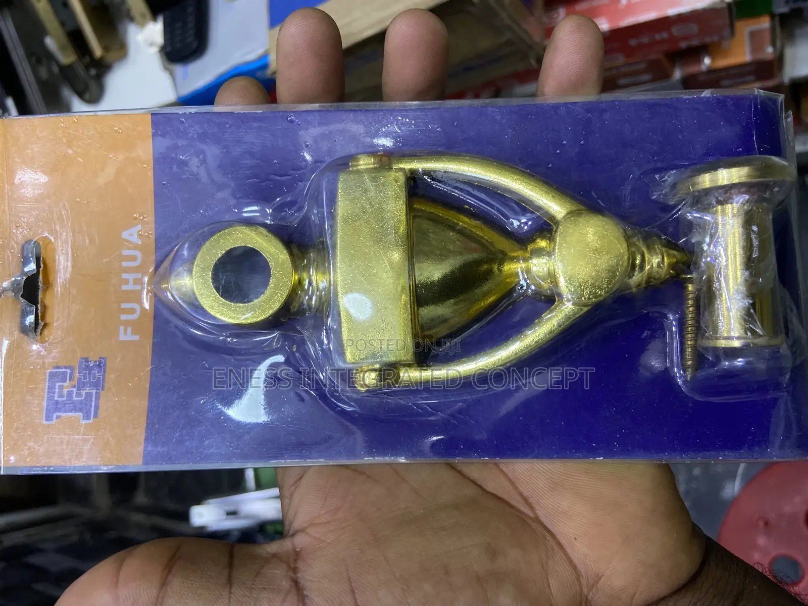Door Viewer With Knocker